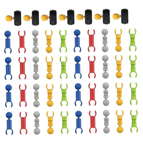 WEKAMOS 70 Stück Teiliges Lernspielzeug für Konstruktionsspielzeug aus Kunststoff DIY Puzzle für Kreative Formen und Logisches für Frühkindliche Bildung von WEKAMOS