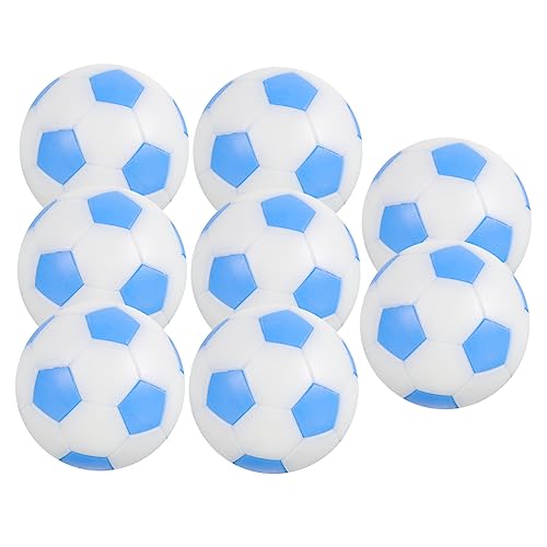 WEKAMOS 8 Stück Mini Tischfußball Bälle Ersatzbälle für Tischkicker Geeignet für Standard Tischfußballspiele Langlebig und Bruchsicher für Events und Partys von WEKAMOS