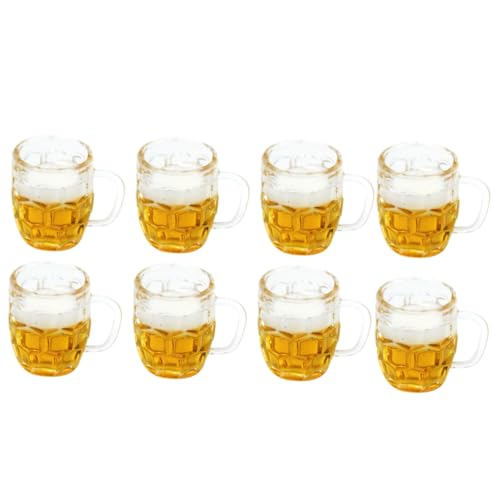 WEKAMOS 8 Stück Puppenhaus-Modell Mini Bierbecher Dekoration Dekore Bierkrug Tassen Kleine Bierkrüge Wohnkultur Szene Schmückt Harz WEKAMOS 8 Stück Puppenhaus-Modell Mini Bierbecher Dekoration Dekore Bierkrug Tassen Kleine Bierkrüge Wohnkultur Szene Schmückt Harz von WEKAMOS