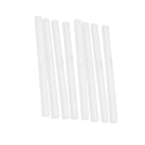 WEKAMOS 8 Stück Teiliges Mini Mahjong Rack Transparent U Förmige Halter Praktisch Stabile Mahjong Ständer Für Senioren Arthritis Geeignet von WEKAMOS