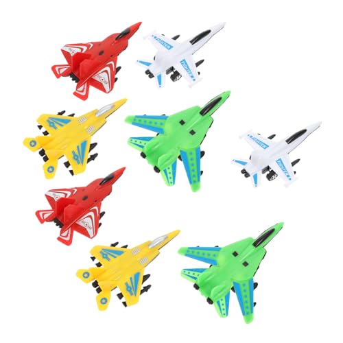 WEKAMOS 8 Stück Teiliges Rückholflugzeuge für Kreative Spielzeuge Bunten Designs Leicht und Sicher für Schule und Park Perfektes für Jungen WEKAMOS 8 Stück Teiliges Rückholflugzeuge für Kreative Spielzeuge Bunten Designs Leicht und Sicher für Schule und Park Perfektes für Jungen von WEKAMOS