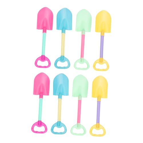 WEKAMOS 8 Stück Teiliges Sandspielzeug Robuste Sandspaten für Strand und Sandkastenabenteuer Farbenfrohe und Kreative Spielzeuge für Kleine Zufällige Farbe Zufällige Farbe von WEKAMOS