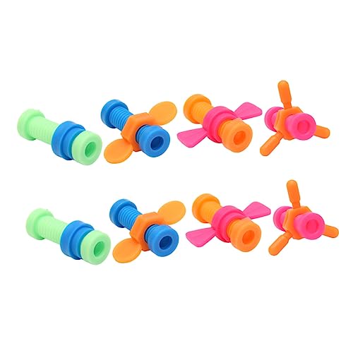 WEKAMOS 8 Stück Teiliges Schraubspielzeug aus Langlebigem Abs Bunte Stressabbau Spielzeuge für Erwachsene Beruhigende Fingermotorik für Konzentration und Entspannung Zufällige Farbe von WEKAMOS