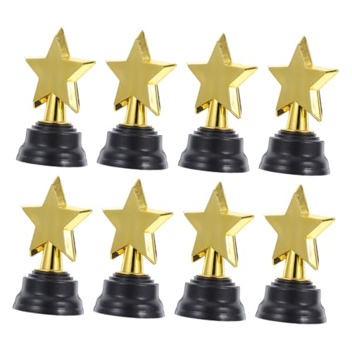 WEKAMOS 8 Teilige Fünfzackige Sterntrophäe Kleine Trophäe Lustige Trophäe Mini Trophäe Cheer Trophäe Fußballtrophäe Für Trophäenauszeichnungen Talentshow Dekorationen Trophäe WEKAMOS 8 Teilige Fünfzackige Sterntrophäe Kleine Trophäe Lustige Trophäe Mini Trophäe Cheer Trophäe Fußballtrophäe Für Trophäenauszeichnungen Talentshow Dekorationen Trophäe von WEKAMOS
