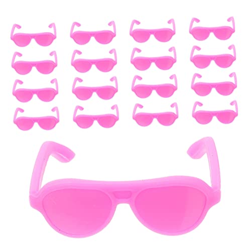 WEKAMOS 80 Stück Teiliges Mini Puppen Sonnenbrillen aus Langlebiges Doll Eyewear Zubehör Farbige Puppenbrillen für Accessoire für Puppenkostüme und Fotorequisiten von WEKAMOS