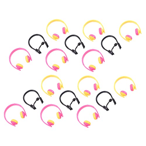 WEKAMOS 80 Stück Teiliges Puppen Headset Deko Mini Earphones für Puppen Vielseitige Fotorequisiten Farbenfrohe Accessoires für Puppenhaus und Szenen WEKAMOS 80 Stück Teiliges Puppen Headset Deko Mini Earphones für Puppen Vielseitige Fotorequisiten Farbenfrohe Accessoires für Puppenhaus und Szenen von WEKAMOS