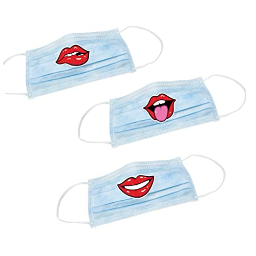 WEKAMOS 80Stücke Selbstklebende Maskenaufkleber für Dienstleistungsbranche Lippen Aufkleber Abnehmbar und Langlebig für Glatte Oberflächen für WEKAMOS 80Stücke Selbstklebende Maskenaufkleber für Dienstleistungsbranche Lippen Aufkleber Abnehmbar und Langlebig für Glatte Oberflächen für von WEKAMOS