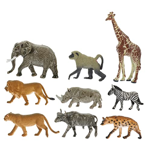 WEKAMOS 9Stücke Teiliges Tierfiguren aus Kreative Wildtier Dekoration für Garten Verschönerung von Desktop und Arbeitsplatte WEKAMOS 9Stücke Teiliges Tierfiguren aus Kreative Wildtier Dekoration für Garten Verschönerung von Desktop und Arbeitsplatte von WEKAMOS