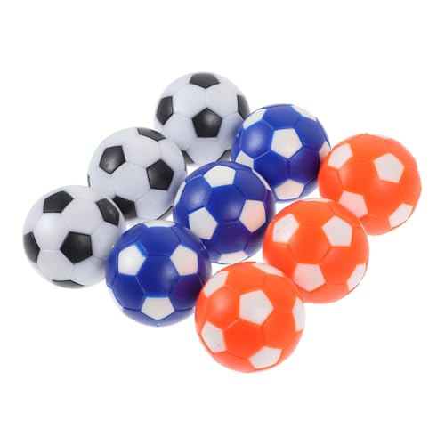 WEKAMOS 9Stücke Teiliges Tischfußballbälle Ersatzbälle für Tischfußballspiele Kompatibel mit Meisten Tischfußballautomaten für Mehr Spielspaß von WEKAMOS