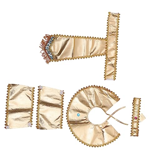 WEKAMOS Ägyptischer Kostümset Teilig Halloween Cosplay Zubehör Verstellbarer Leichter Taillengürtel und Ägyptische Accessoires für Herren Karneval Party WEKAMOS Ägyptischer Kostümset Teilig Halloween Cosplay Zubehör Verstellbarer Leichter Taillengürtel und Ägyptische Accessoires für Herren Karneval Party von WEKAMOS