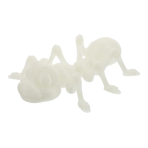 WEKAMOS Ameisenmodell Deko Ameise Schmuck Ameise Skulptur Kreativer Desktop Schmücken Ameisenspielzeug Ameise Figur Plastik Beige WEKAMOS Ameisenmodell Deko Ameise Schmuck Ameise Skulptur Kreativer Desktop Schmücken Ameisenspielzeug Ameise Figur Plastik Beige von WEKAMOS