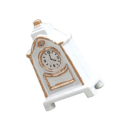 WEKAMOS Analoge Uhr Für Niedliche Kleine Mini Pendeluhren Wohnuhren Dekorative Dekoration Vintage Puppenmöbel Rollenspiel Weiße Legierung WEKAMOS Analoge Uhr Für Niedliche Kleine Mini Pendeluhren Wohnuhren Dekorative Dekoration Vintage Puppenmöbel Rollenspiel Weiße Legierung von WEKAMOS