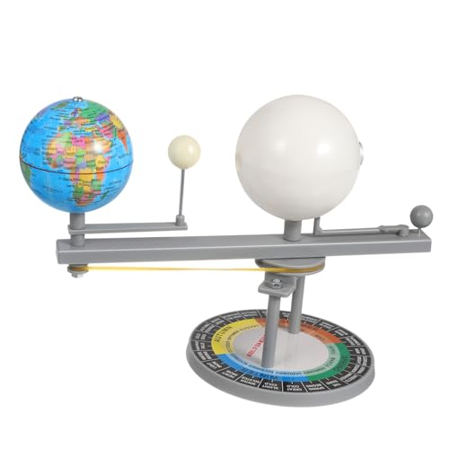 WEKAMOS Astronomisches DREI Kugel Sonnensystem Modell mit Erde und Mond Interaktives Sonnensystem Lehrgerät für Schulklassen und Familien Realistische und Mondfinsternis Simulation WEKAMOS Astronomisches DREI Kugel Sonnensystem Modell mit Erde und Mond Interaktives Sonnensystem Lehrgerät für Schulklassen und Familien Realistische und Mondfinsternis Simulation von WEKAMOS