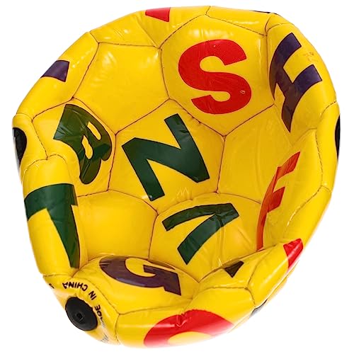 WEKAMOS Aufblasbarer Fußball Kreativer Spielzeugball für Kleinkinder Sicher und Langlebig für Innen und Außenspiele Fördert Freizeitgestaltung WEKAMOS Aufblasbarer Fußball Kreativer Spielzeugball für Kleinkinder Sicher und Langlebig für Innen und Außenspiele Fördert Freizeitgestaltung von WEKAMOS