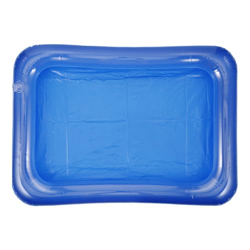 WEKAMOS Aufblasbarer Puppenpool für Sommer mit Design für Sand und Wasseraktivitäten Perfektes Zubehör für Puppenabenteuer im Freien von WEKAMOS