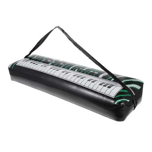 WEKAMOS Aufblasbares Musikinstrument Interaktive Elektronik Klavier Dekoration für Partys PVC Partyzubehör für Luau und Strandfeiern für Feiertage und Festlichkeiten von WEKAMOS