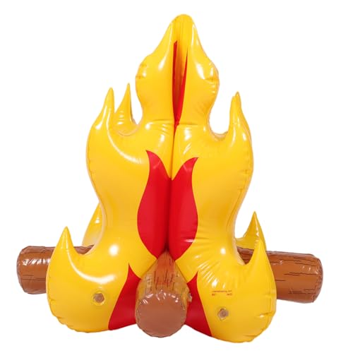 WEKAMOS Aufblasbares PVC Feuerschein Lebendige Künstliche Flamme Strapazierfähiges Campfire Requisit für Camping Halloween Geburtstage Familienaktivitäten Vielseitig Einsetzbar WEKAMOS Aufblasbares PVC Feuerschein Lebendige Künstliche Flamme Strapazierfähiges Campfire Requisit für Camping Halloween Geburtstage Familienaktivitäten Vielseitig Einsetzbar von WEKAMOS