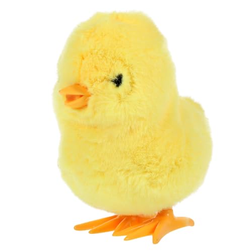 WEKAMOS Aufziehbares Hühnchen Niedliches Plüsch Küken Uhrwerk für Springendes Huhn Batterieloses für Ostergeschenke und Kreative Spielideen WEKAMOS Aufziehbares Hühnchen Niedliches Plüsch Küken Uhrwerk für Springendes Huhn Batterieloses für Ostergeschenke und Kreative Spielideen von WEKAMOS