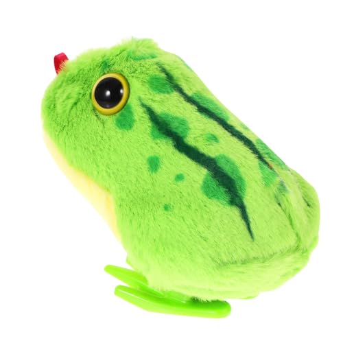 WEKAMOS Aufziehspielzeug Cartoon Frosch Springender Mechanischer Spielzeugfrosch für Fördert Hand Auge Koordination Lustiges Party und WEKAMOS Aufziehspielzeug Cartoon Frosch Springender Mechanischer Spielzeugfrosch für Fördert Hand Auge Koordination Lustiges Party und von WEKAMOS
