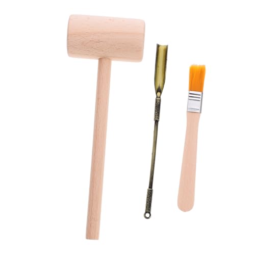WEKAMOS Ausgrabungsset Holz Archäologie mit Hammer Schaufel Pinsel für Feinmotorische Lernspielzeug Fossilien Ausgraben Geschenk für Jungen und Mädchen WEKAMOS Ausgrabungsset Holz Archäologie mit Hammer Schaufel Pinsel für Feinmotorische Lernspielzeug Fossilien Ausgraben Geschenk für Jungen und Mädchen von WEKAMOS