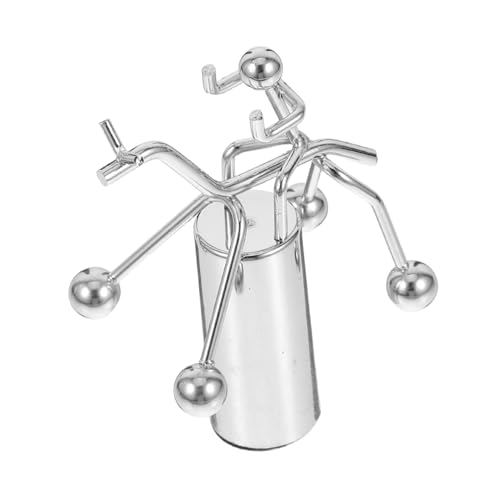 WEKAMOS Balance Ball Wackelfigur Desktop Ornament Schwingendes Gleichgewichts Kreative Bürodekoration für Zuhause und Auto von WEKAMOS