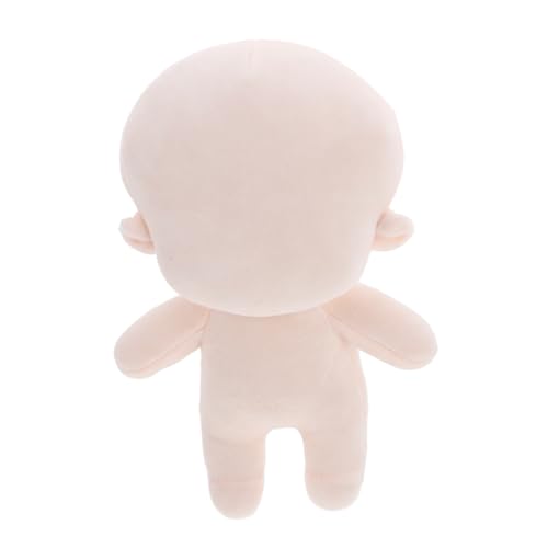 WEKAMOS Baumwollpuppe mit Glatter Oberfläche Weiches Puppen Material für Puppenherstellung Gefüllt mit PP Baumwolle Angenehmer Griff Elegante Details Kuschelspielzeug für Mädchen von WEKAMOS