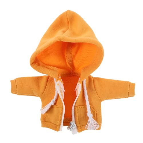 WEKAMOS Bjd Puppen Hoodie Gelb Niedliche Miniatur Kapuzenjacke aus Weichem Stoff Detailreiches Design für Anziehspiele Puppenhaus Zubehör Modisches Outfit für Sammler WEKAMOS Bjd Puppen Hoodie Gelb Niedliche Miniatur Kapuzenjacke aus Weichem Stoff Detailreiches Design für Anziehspiele Puppenhaus Zubehör Modisches Outfit für Sammler von WEKAMOS