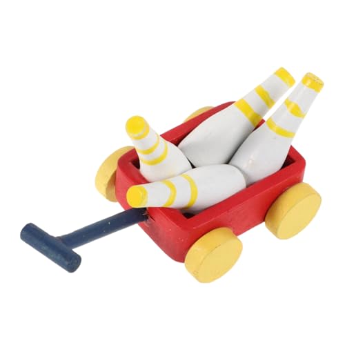 WEKAMOS Bowling Set für Puppenhaus Holz Bowlingwagen mit Pins Detailreiches Modell für Innen und Außenspiele Fördert Motorische Fähigkeiten und Kreative Vorstellungskraft WEKAMOS Bowling Set für Puppenhaus Holz Bowlingwagen mit Pins Detailreiches Modell für Innen und Außenspiele Fördert Motorische Fähigkeiten und Kreative Vorstellungskraft von WEKAMOS