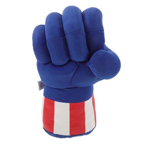 WEKAMOS Boxhandschuhe Faust Superheld Halloween-Handschuhe Handpfoten Blue Pp Baumwolle von WEKAMOS