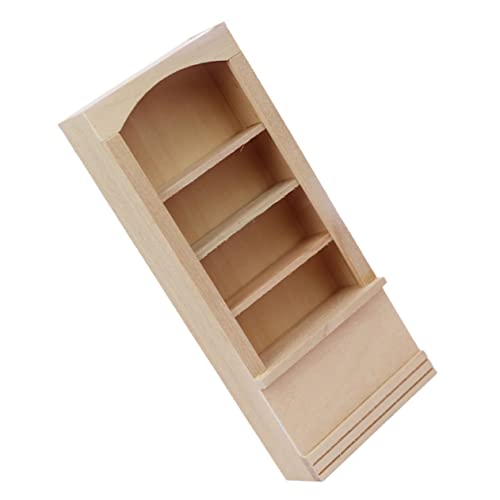 WEKAMOS Bücherregal für Puppenhaus Dekoratives Möbelstück für Miniaturen für Wohnaccessoires und DIY Projekte Vielfältige Verwendungsmöglichkeiten für Mini Häuser Ergänzung für Kreative WEKAMOS Bücherregal für Puppenhaus Dekoratives Möbelstück für Miniaturen für Wohnaccessoires und DIY Projekte Vielfältige Verwendungsmöglichkeiten für Mini Häuser Ergänzung für Kreative von WEKAMOS