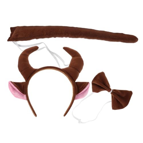 WEKAMOS Bull Horns Kopfband Set Kuh Kostüm Zubehör Bequem Langlebig für Erwachsene Halloween Fasching Karneval Party Cosplay Festliche Foto Requisiten WEKAMOS Bull Horns Kopfband Set Kuh Kostüm Zubehör Bequem Langlebig für Erwachsene Halloween Fasching Karneval Party Cosplay Festliche Foto Requisiten von WEKAMOS
