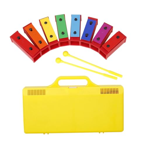 WEKAMOS Buntes Percussion Instrument Handgeschlagenes Xylophon Musikspielzeug für Frühkindlichen Musikalischen und Sensorischen Entwicklung Geeignet als WEKAMOS Buntes Percussion Instrument Handgeschlagenes Xylophon Musikspielzeug für Frühkindlichen Musikalischen und Sensorischen Entwicklung Geeignet als von WEKAMOS
