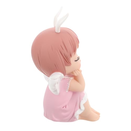 WEKAMOS Cartoon Engel Cake Topper aus Langlebigem Vinyl Niedliche Geburtstagstorten Dekoration Dekoratives Desktop Ornament für Party Kindergeburtstag und Kuchenverzierung WEKAMOS Cartoon Engel Cake Topper aus Langlebigem Vinyl Niedliche Geburtstagstorten Dekoration Dekoratives Desktop Ornament für Party Kindergeburtstag und Kuchenverzierung von WEKAMOS