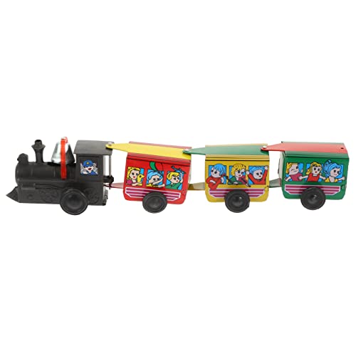 WEKAMOS Cartoon Zug Aus Wind Up Zug Mit Waggons Für Retro Für Jungen Für Kleine Zugliebhaber WEKAMOS Cartoon Zug Aus Wind Up Zug Mit Waggons Für Retro Für Jungen Für Kleine Zugliebhaber von WEKAMOS