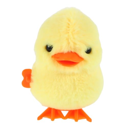 WEKAMOS Clockwork Ente Hüpfspielzeug Für Ente Aufziehen Cartoon-tierspielzeug Aufziehspielzeug Mit Tiermotiven Kinderspielzeug Für Die Dekoration Tierisches Yellow Plüsch WEKAMOS Clockwork Ente Hüpfspielzeug Für Ente Aufziehen Cartoon-tierspielzeug Aufziehspielzeug Mit Tiermotiven Kinderspielzeug Für Die Dekoration Tierisches Yellow Plüsch von WEKAMOS