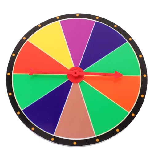 WEKAMOS DIY Drehkarussell für Preise Leichtes Party Lernspiel Rotes Wandspielzeug Praktisches Karnevals Messezubehör Einstellbares Gewinnrad für Feierlichkeiten WEKAMOS DIY Drehkarussell für Preise Leichtes Party Lernspiel Rotes Wandspielzeug Praktisches Karnevals Messezubehör Einstellbares Gewinnrad für Feierlichkeiten von WEKAMOS