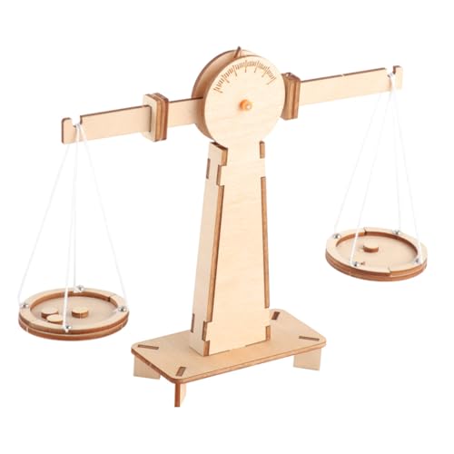 WEKAMOS DIY Holz Balance Lernspielzeug mit Hebelprinzip für Ab Jahren Pädagogisches Waagen von Feinmotorik und Gleichgewichtssinn von WEKAMOS