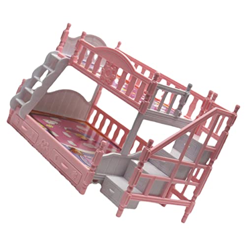 WEKAMOS DIY Puppenbett Etagenbett für Puppenhaus Möbel Zubehör Exquisite Details Langlebig und Leicht zu Reinigen Mini Dekoration WEKAMOS DIY Puppenbett Etagenbett für Puppenhaus Möbel Zubehör Exquisite Details Langlebig und Leicht zu Reinigen Mini Dekoration von WEKAMOS