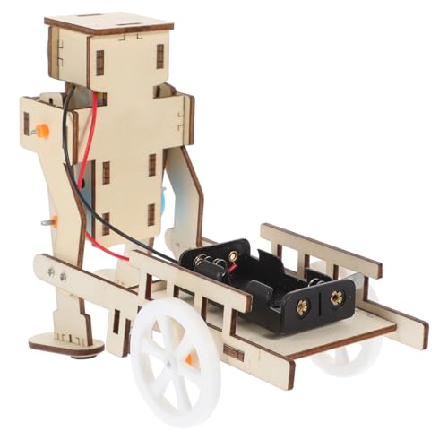 WEKAMOS DIY Roboter Bausatz Trolley Robot Lernset für Ab Jahre Holzroboter Puzzle Wissenschaftliches Experiment Fördert Kreativität und Problemlösungsfähigkeiten WEKAMOS DIY Roboter Bausatz Trolley Robot Lernset für Ab Jahre Holzroboter Puzzle Wissenschaftliches Experiment Fördert Kreativität und Problemlösungsfähigkeiten von WEKAMOS