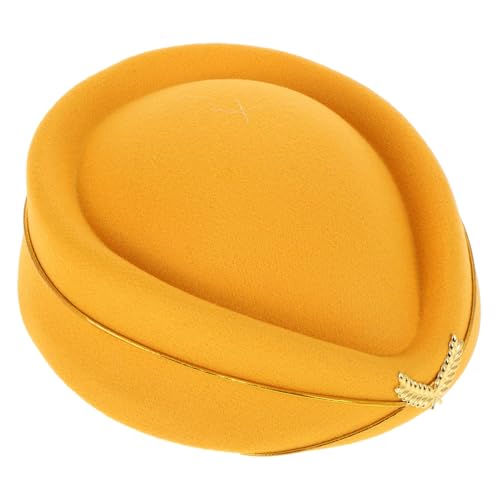 WEKAMOS Damen Stewardess Hut für Halloween Kostümpartys Verstellbare Mütze mit Einzigartigem Design für Bühnenaufführungen und Cosplay Events WEKAMOS Damen Stewardess Hut für Halloween Kostümpartys Verstellbare Mütze mit Einzigartigem Design für Bühnenaufführungen und Cosplay Events von WEKAMOS