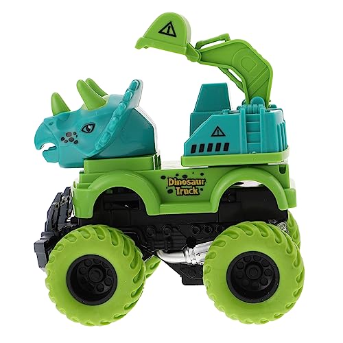 WEKAMOS Dinosaurier Spielzeugauto für Rückziehspielzeug mit Einzigartiger Farbkombination Interaktiv und Lehrreich aus Robustem Geeignet für Jungen und Mädchen Ab Jahren von WEKAMOS