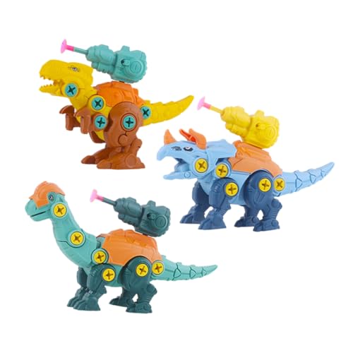 WEKAMOS Dinosaurier zum Schrauben Buntes DIY Take Apart Modell Fördert Hand Auge Koordination Leichtes Kunststoff Material für Zusammenbauen WEKAMOS Dinosaurier zum Schrauben Buntes DIY Take Apart Modell Fördert Hand Auge Koordination Leichtes Kunststoff Material für Zusammenbauen von WEKAMOS