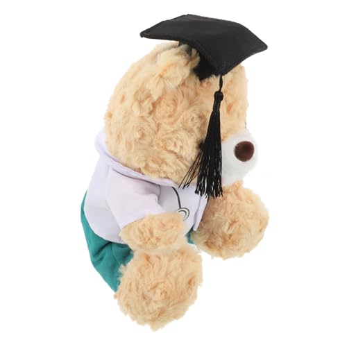 WEKAMOS Plüsch Doktor Bär Niedliches Kuscheltier Für Medizinstudenten Abschlussgeschenk Weiches Plüschtier Mit Arztuniform Für Abschlussfeiern Dekoration von WEKAMOS