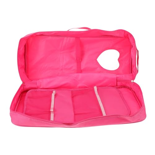 WEKAMOS Doll Accessories Bag aus Langlebigem Tragbare Puppentasche mit Griff Vielseitige Aufbewahrung für Puppenkleidung und Zubehör für Reisen und Zuhause Dolls Storage Tote Bag von WEKAMOS