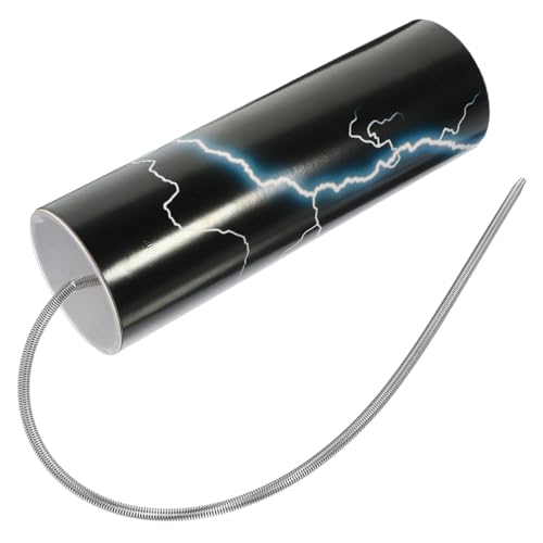 WEKAMOS Donnerröhrenspielzeug Stürmische Röhre Donnertrommel -Sound-Maker Federtrommel-schlaginstrument Requisite Für Musikdarbietung Thunder Spring Drum Shaker Schallschlauch Metall von WEKAMOS