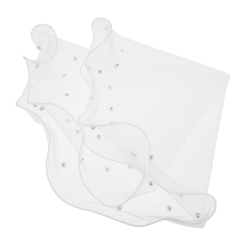 WEKAMOS Eleganter Puppen Brautschleier mit Weichem Tüll und Feinen Perlen Detailreich Verarbeitet als Puppen Hochzeitskostüm Zubehör Romantisches Design für Doll Cosplay und WEKAMOS Eleganter Puppen Brautschleier mit Weichem Tüll und Feinen Perlen Detailreich Verarbeitet als Puppen Hochzeitskostüm Zubehör Romantisches Design für Doll Cosplay und von WEKAMOS