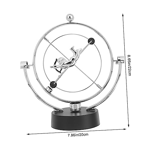 WEKAMOS Elegantes Ewiges Bewegungsspielzeug Cupid Schreibtischdekoration Silber Kinetisches für Büro Entspannende Tischspielerei für Erwachsene Wissenschaftliche Desktop Gadgets WEKAMOS Elegantes Ewiges Bewegungsspielzeug Cupid Schreibtischdekoration Silber Kinetisches für Büro Entspannende Tischspielerei für Erwachsene Wissenschaftliche Desktop Gadgets von WEKAMOS