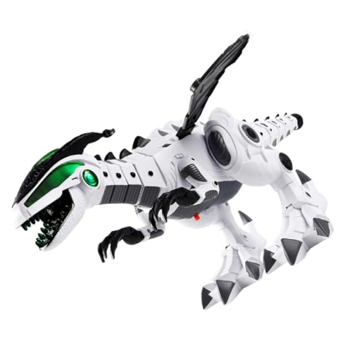 WEKAMOS Elektrischer Dinosaurier mit Sprühfunktion Kreatives Roboter Dinosaurier für Dekoration und Spiel für Geburtstagsgeschenke und Verschiedene Szenarien von WEKAMOS