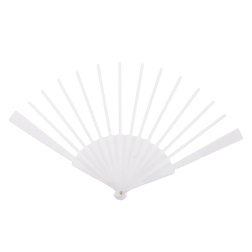 WEKAMOS Fächerrahmen Faltbar Robust für DIY Basteln Handfächerrippen Japanisch Chinesisch für Nähprojekte Wanddekoration Fan Stick Zubehör WEKAMOS Fächerrahmen Faltbar Robust für DIY Basteln Handfächerrippen Japanisch Chinesisch für Nähprojekte Wanddekoration Fan Stick Zubehör von WEKAMOS