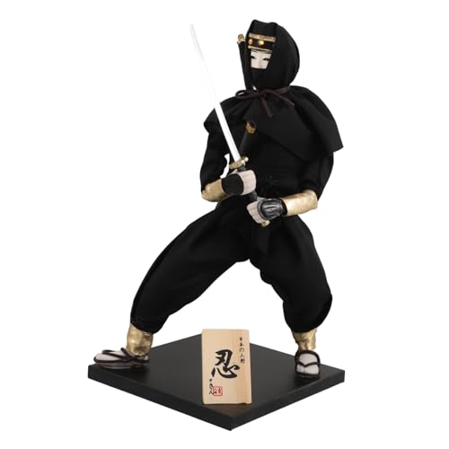 WEKAMOS Findet Japanische Ninja -Puppe Traditionelle Japanische Heimatdekoration Für Sammler Und Für Wohnzimmertisch Ornament WEKAMOS Findet Japanische Ninja -Puppe Traditionelle Japanische Heimatdekoration Für Sammler Und Für Wohnzimmertisch Ornament von WEKAMOS